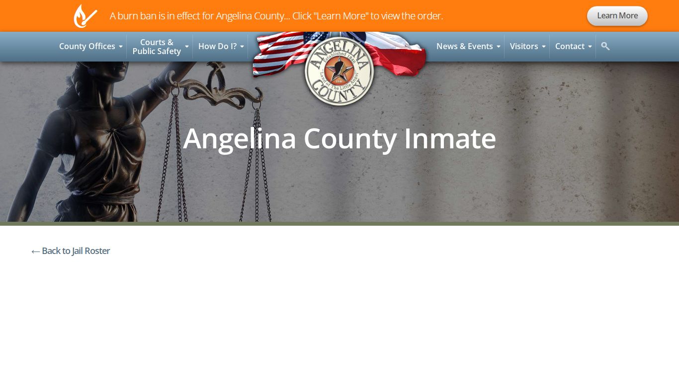 Inmate - Angelina County